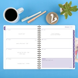 Cambridge® Mariah 2026 Weekly Monthly Planner, Large, 8 1/2" x 11"