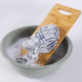 Flat Bamboo Washboard for Hand Washing (60x18cm) Hand Wash 8ea