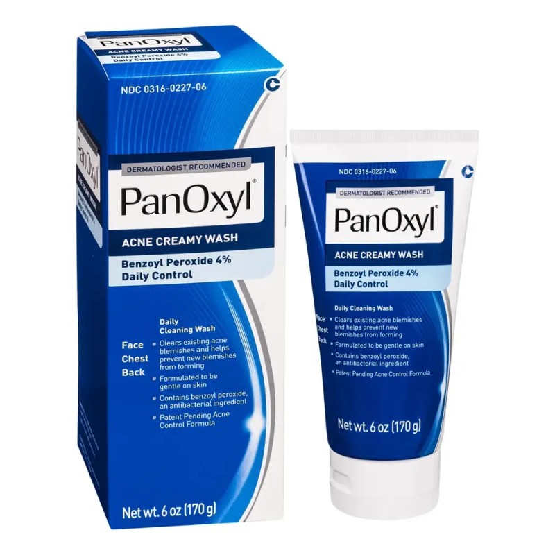 Panoxyl Espuma Limpiadora Antiacné 4% Peroxido De Benzoil