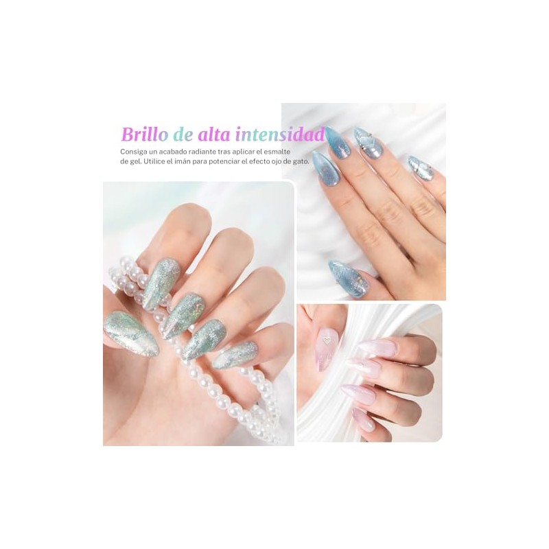 CHERIMOYA Kit de Esmaltes de Uñas en Gel Ojo de