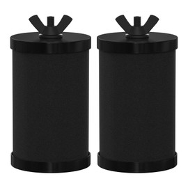 2387 Water Filter Replacement, Black Purification Elements Water Purifier Replacement Filters Compatible with Alexapure Pro Gravity Water Filter System, 5,000 Gallon Throughput Capacity, 2 Packs