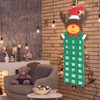 Christmas Themed Cute Felt Countdown Calendar Xmas Home Hanging DecorationElk