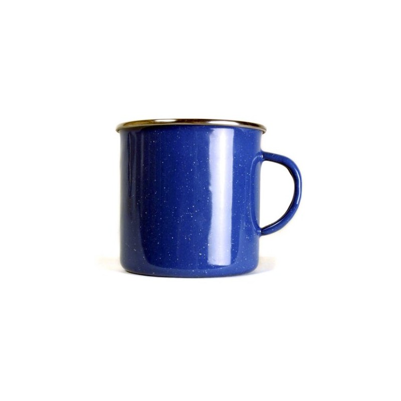 Relags Emaille Tasse, Blau, 550 ml