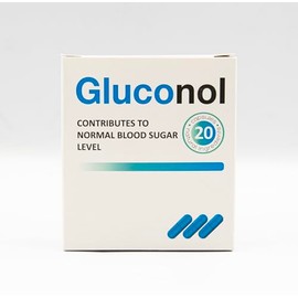 Gluconol Capsules - Herbal Food Supplement 20 Capsules
