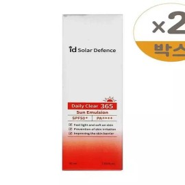 SellerHub [셀러허브]아이디 솔라 디펜스 데일리 365 선 에멀젼 50ml 2개(SH) (S46124418) [Seller Hub] ID Solar Defense Daily 365 Sun Emulsion 50ml 2pcs (SH) (S46124418) [Basic]