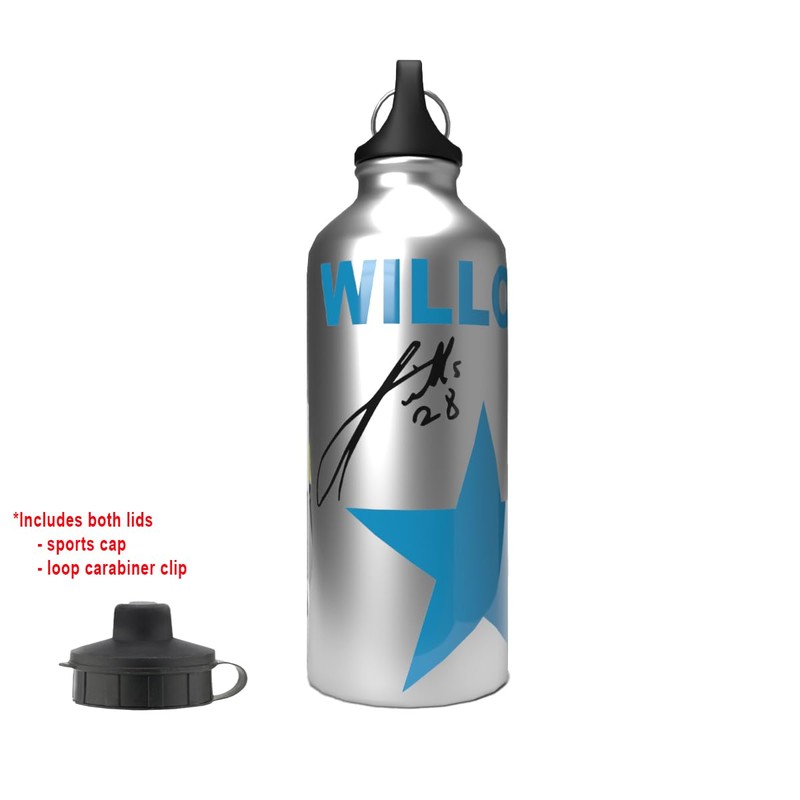 Partisan Newcastle Bottle Willock 2-Lid Aluminium 600ml Silver