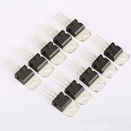 Movilideas - Pack of 10 LM317T LM317 1.2V to 37V 1.5A Adjustable Voltage Regulator IC