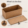 Women Storage Basket with Lid for Home Organization – Handmade
