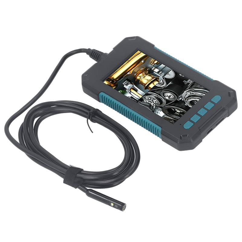 4.3in Industrial Endoscope Dual Lens 1080P 8mm Handheld Inspection Camera