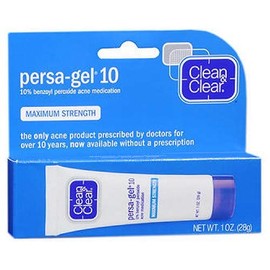 CLEAN & CLEAR Persa-Gel 10 Maximum Strength 1 oz (Pack of 5)