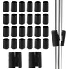 Bivethoi 54 Pack Wire Shelf Clips, 3/4 Inch Dia Split