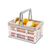 Living Today Collapsible Shopping Basket, Foldable Storage Containers, Plastic Stackable