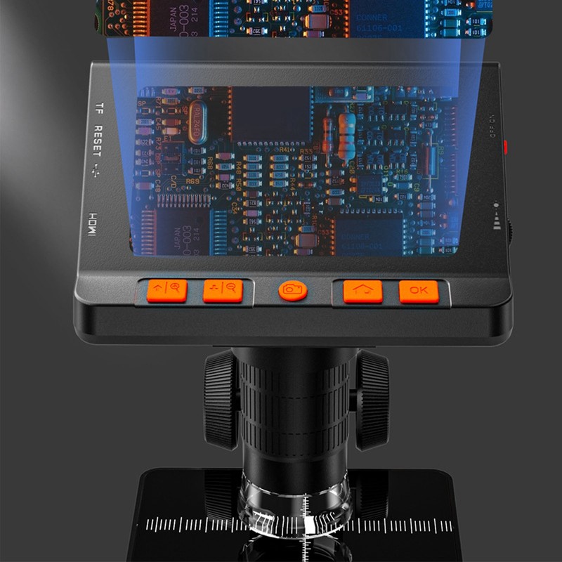 Portable HD Desktop Electronic Digital Microscope 1000x 4.3Inch LCD Digital