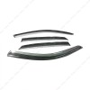ZTT Window Visor Rain Guard Deflector For Honda Civic Sedan