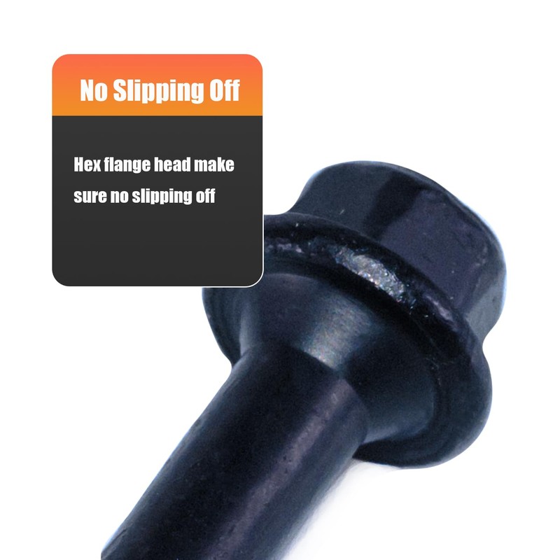 Structural Lag Screws 8 Inch, 50-Pack #14 X 8 Heavy