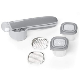 Skip Hop Easy Prep Food Press Grey