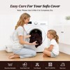 Couch Cushion Covers for Sectional Sofa Seat Cushion Cover Stretch