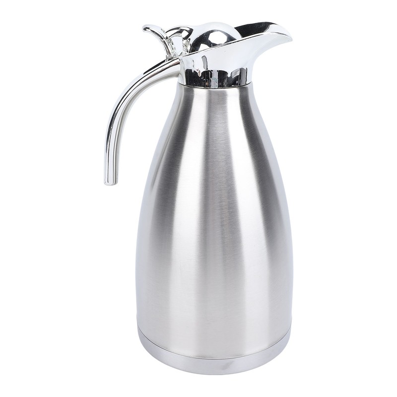 Stainless Steel Thermal Coffee Pot Multipurpose European Style Double Wall