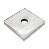 bociloy 3.5 Inch Large Square Shower Arm Flange Cover, Modern