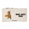 Mr. & Mrs. Panda Make Up Bag Bear Home, White,