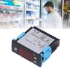 Temperature Controller Cooling Heating Multifunctional Thermostat with Dual Sensor AC220V