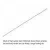 uxcell 5 Pcs 0.8mm Mini Micro Twist Drill Bits, High-Speed