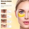 HNTCSR Parches de Colágeno y Oro de 24K para Ojos