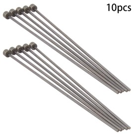 Utoolmart 2mm Dia Round Tip Steel Straight Ejector Pin Punch 150mm Long Silver Gray 10pcs