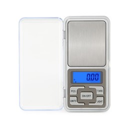 Digital Reloading Scale Mini Portable Balances Weighing Apparatus High Precision Steelyard 1.1lb/500g (0.01g) (1 PCS)