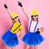 WGOCAUK 6 PCS Adults Yellow Costume Accessories for Women, Adults