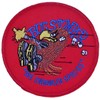 Alien Bug Stomper Shoulder Logo Iron-on/Sew-on Embroidered Patch