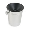 Mini/Individual Aluminium Wine Spittoon - Black Funnel
