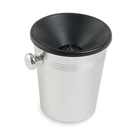 Mini/Individual Aluminium Wine Spittoon - Black Funnel