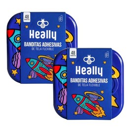 Curitas para Ni?os Banditas Adhesivas de Planetas Heally