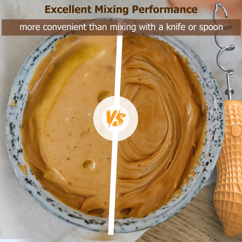 Electric Peanut Butter Stirrer, Peanut Butter Mixer Effortlessly Blend Oil