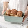 HVH Ceramic Loaf Pan for Baking Bread, Rectangular Baking Bread
