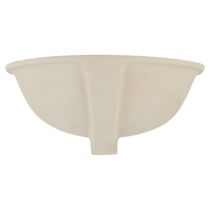 Signature Hardware 447968 Mangrove 17" Vitreous China Undermount Bathroom Sink