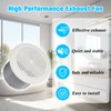 V2262-50 7 Inch Bathroom Exhaust Fan, 1.0 Sones, 50 CFM