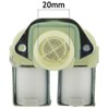 SPARES2GO Solenoid Cold Water Valve for Beko Washing Machine (Double