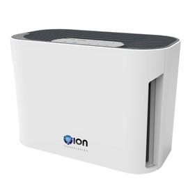 OION Technologies 4-in-1 True HEPA Air Purifier 3 Speeds Plus UV-C Sanitizer (White)