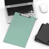 Macroclo Legal Size Clipboard, Green Plastic 8.5 x 14 Clipboards
