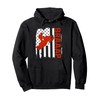 USA American Flag Snowmobile Braaap Moto Sled Snowmobiling Pullover Hoodie