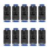 1/4" OD x 3/8" OD Pneumatic quick Connector Push to