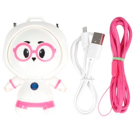 Mini Necklace Negative Ion Air Purifier Neck Hanging Portable Air Freshener for Home Car Use USB ChargingWhite