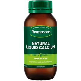 Thompson's Natural Liquid Calcium Capsules 60