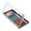 Healeved Professional Volume Fake Lash Extensions Colorful Lashes for Salon