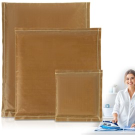 RAINFLOW 3 Pack Heat Press Pillow Mat Kits - 3 Size Pressing Pillow for Heat Press Pad Teflon Hot Pressing Transfer Mat for Ironing, Screen Print, Sublimation Vinyl Projects, HTV Project