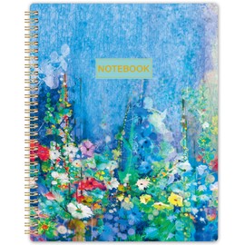 Spiral Notebook/Journal - College Ruled Notebook, 8.5" x 10.5", 55 Sheets/110 Pages, Notebook for Work & Note Taking, Journal for Office/School/Home, Thick Paper, Back Pocket, Hardcover