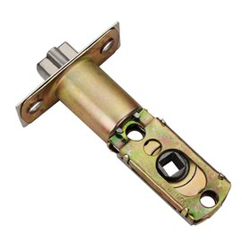 60mm/70mm Polished Metal Tubular Latch Door Rounded Strike Contract Standard Tubular Latch Wear Resistant Mortice Latch for Sprung Lever Door Handles