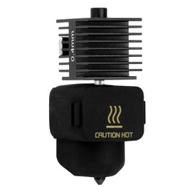 V3.0 Speed Hot End A1 Mini Extrusion Head Kit A1 0.4mm Hardened Steel Nozzle Chrome Plated Brass Heating Block Silicone Sock Integrated Structure for Bambu Lab A1/A1 Min 3D Printers only